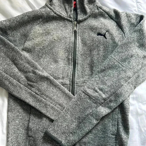 Puma Zip Up Hoodie Jacket - Picture 2 of 7
